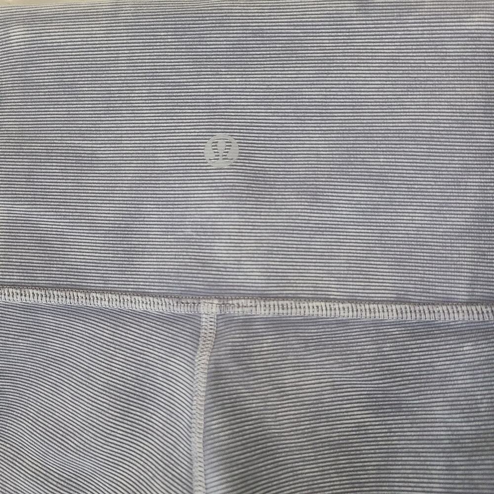 Lululemon Wunder Under High-Rise Tight 25" leggings Snow Washed Ribbed Luna 6 - Picture 3 of 7